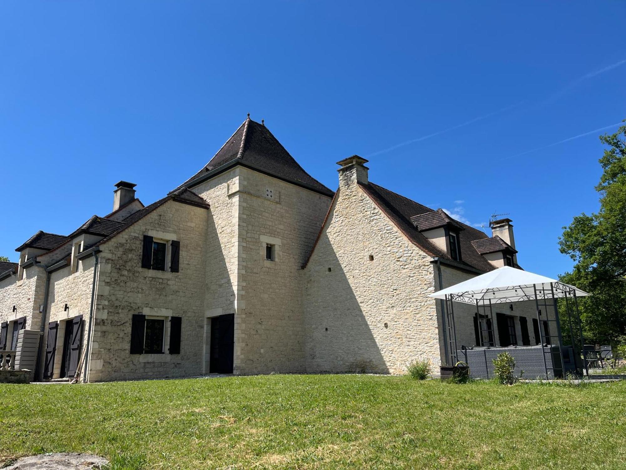 Domainerossignol Acacia Villa Gourdon-en-quercy Kültér fotó