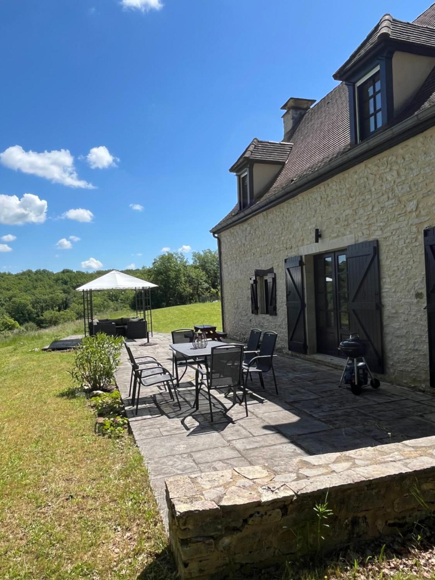 Domainerossignol Acacia Villa Gourdon-en-quercy Kültér fotó