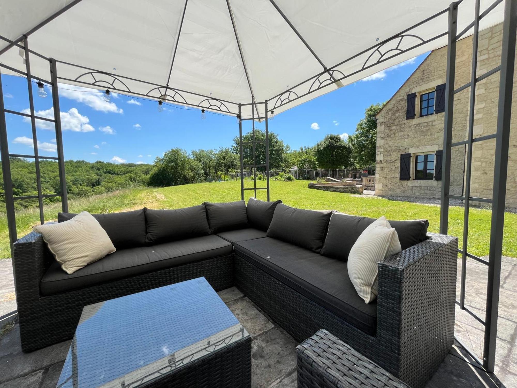 Domainerossignol Acacia Villa Gourdon-en-quercy Kültér fotó